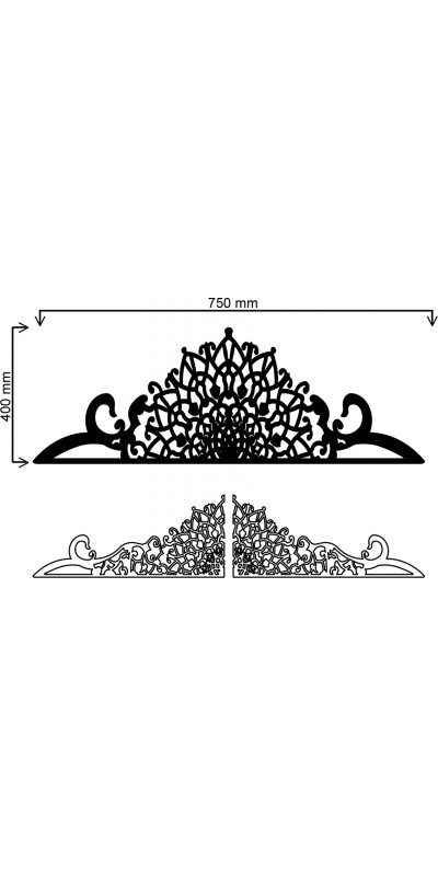 Kod:29042 - 1500x400 Malzeme: 2/2,5/3 mm