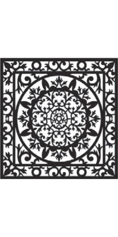 Kod:29076 - 500x500 Malzeme: 2/2,5/3 mm